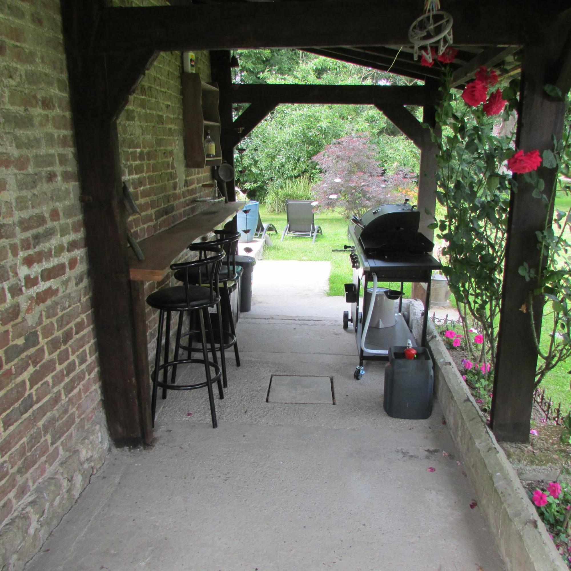 Gite Manoir Les Camps Greslins Questrecques Exteriör bild