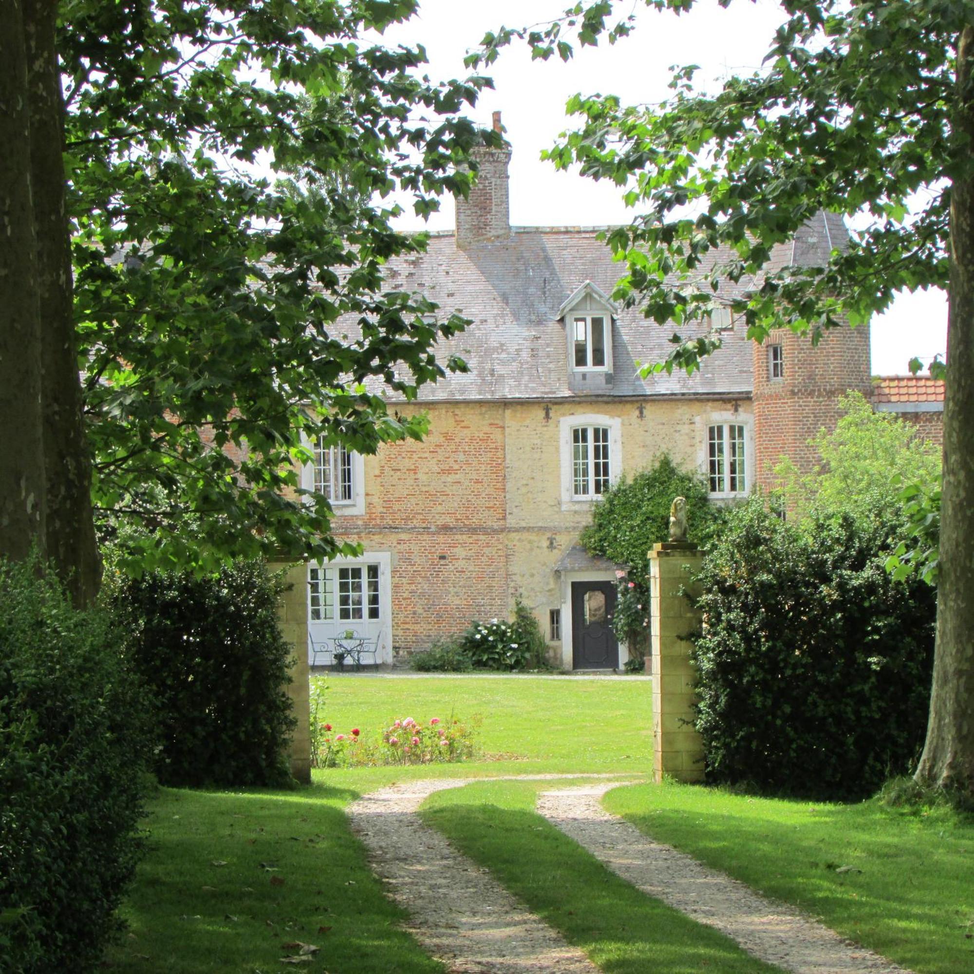 Gite Manoir Les Camps Greslins Questrecques Exteriör bild